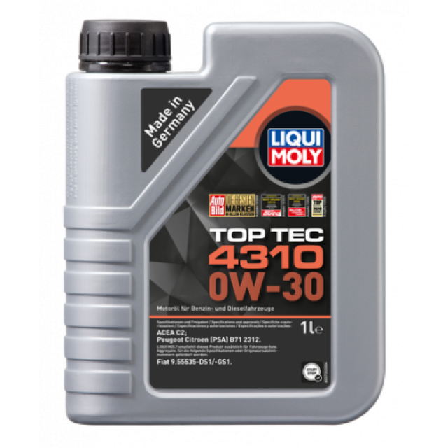 olio-top-tec-4310-0w30-1l
